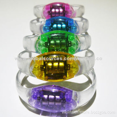 Music Bracelets, Made of PVC + PS Materials, 80*70*25mm SizeNew